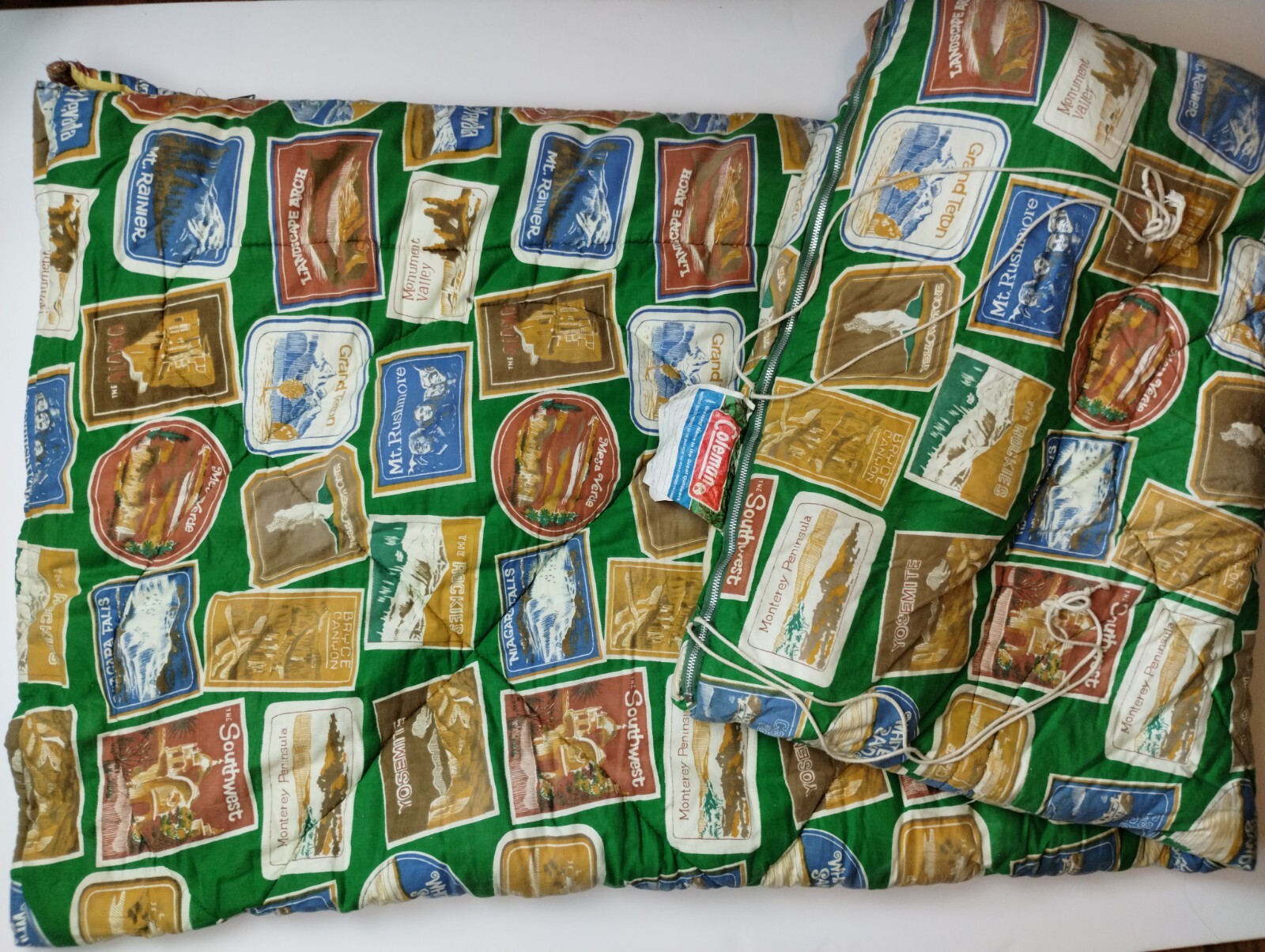 Rare vintage Coleman Sleeping Bag eBay