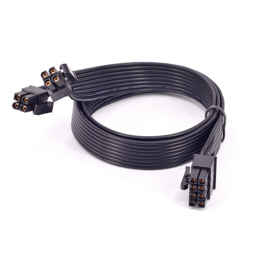 CPU 8pin to 4+4Pin Power Cable for Seasonic FOCUS + Gold Platinum X Series PSU - Afbeelding 1 van 3