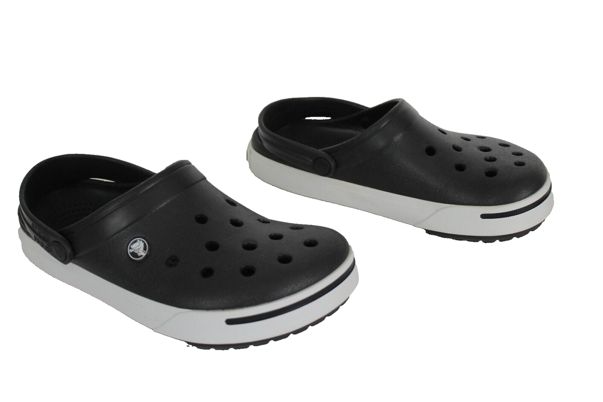 Crocs Crocband Black White Unisex Women 7 Casual Men 5 Crocs Crocband II.5 Clog - Boys main image 2