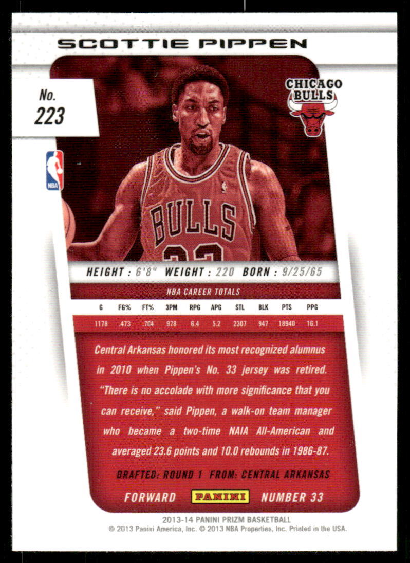 Scottie Pippen 13-14 Prizm Blue NBAカード