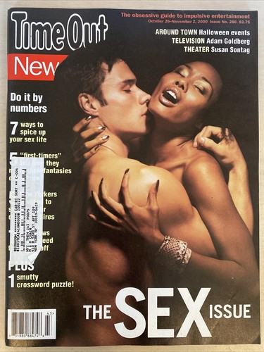 Time Out NY Oct 2000 Adam Goldberg Susan Sontag HBO Real Sex Patti ￼kaplan LkNew - Foto 1 di 2