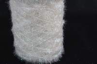 100 Gram Super Long 12mm Width Polyester Raw White Fritz Fly Tying Materials 100 Gram Super Long 12mm Width Polyester Raw White Fritz Fly Tying Materials
