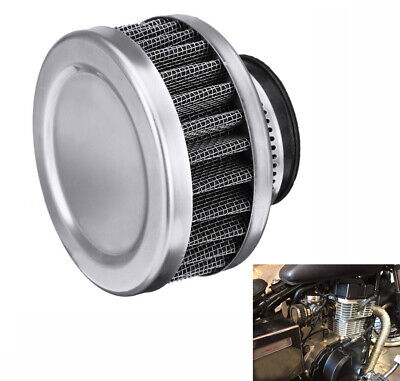 2x Stainless & Rubber 42mm Air Intake Filter w/Clamps For Motorcycle ATV Scooter