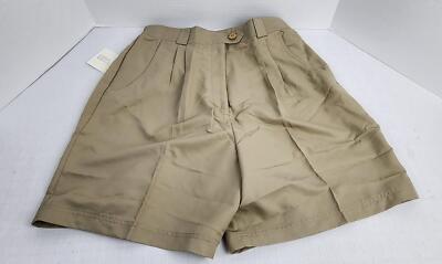 Pro Celebrity Tennis Shorts - Women's 10, New Old Stock, Vintage, Brown