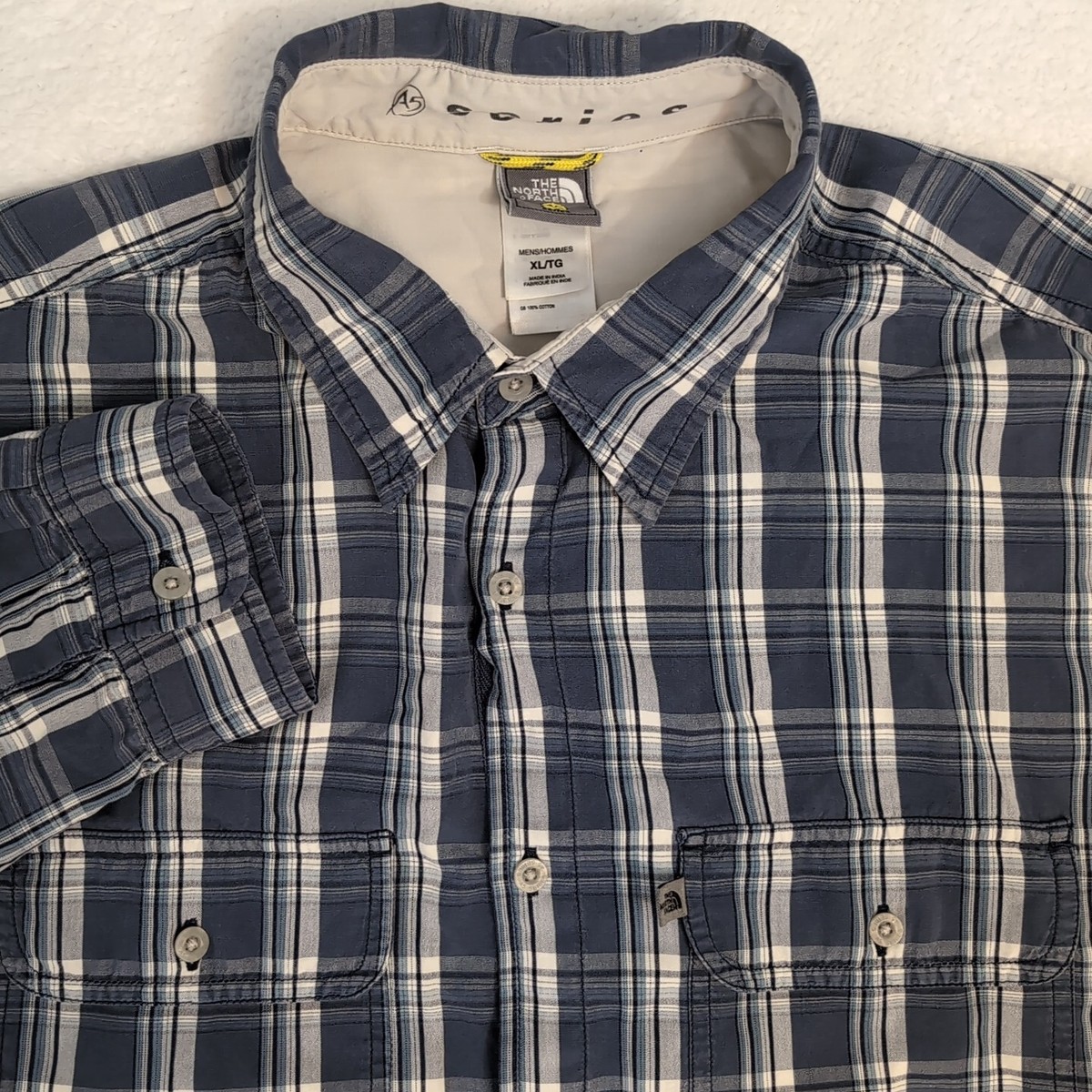 THE NORTH FACE A5 ラガーシャツ XL Vintage The North Face A5 Series T Shirt Large Climbing