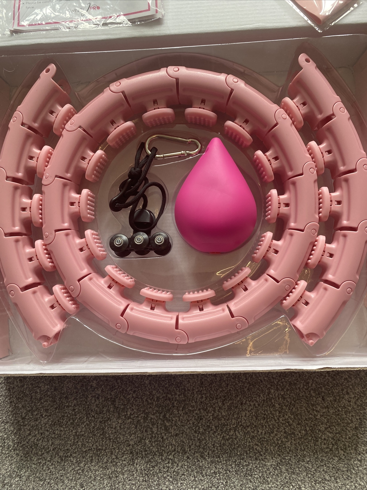 SWIVEL PRO® UK Smart Weighted Hula Hoop with Weight Ball for Adults eBay