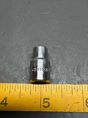 "Enchufe de accionamiento Kraeuter 31108 1/4"" 6 puntos 1/4"" de colección! ¡Bonita forma! USA - Imagen 4 de 6