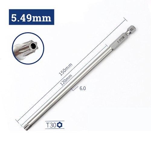Torx Star Security Bit Set Screwdriver Power Drive with Hole Tamperproof T5 -T50 - Picture 58 of 68