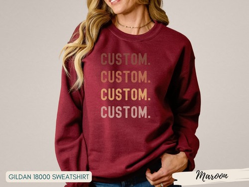 Custom Shirt Personalized Shirt, Custom Printing T-Shirt, Make Your Own Shirt, C - Picture 5 of 16