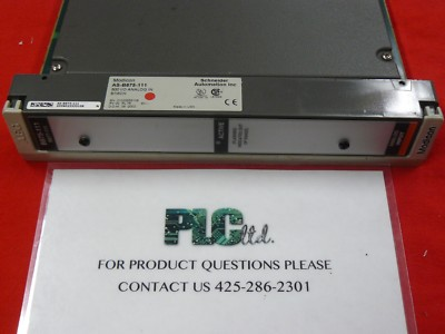 #ad ASB875111 Modicon Analog Input Module AS B875 111 Used Tested $95.00