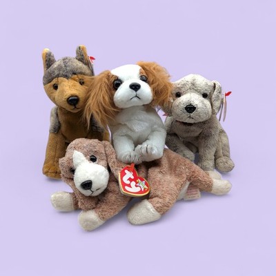 Vintage TY Beanie Babys Hunde - Wählen Sie eine