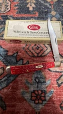 Case XX,#61048 CV Dark Red Utility Knife,NEW IN BOX