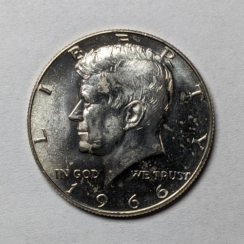 1966 Kennedy Silver Half Dollar Unc