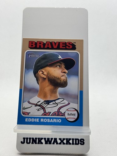 2024 Topps Heritage #343 Eddie Rosario | Baseball Card