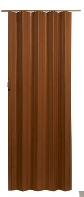 Accordion Folding Door 24-36'' x 80'' Fruitwood - Space-Saving Interior Divider
