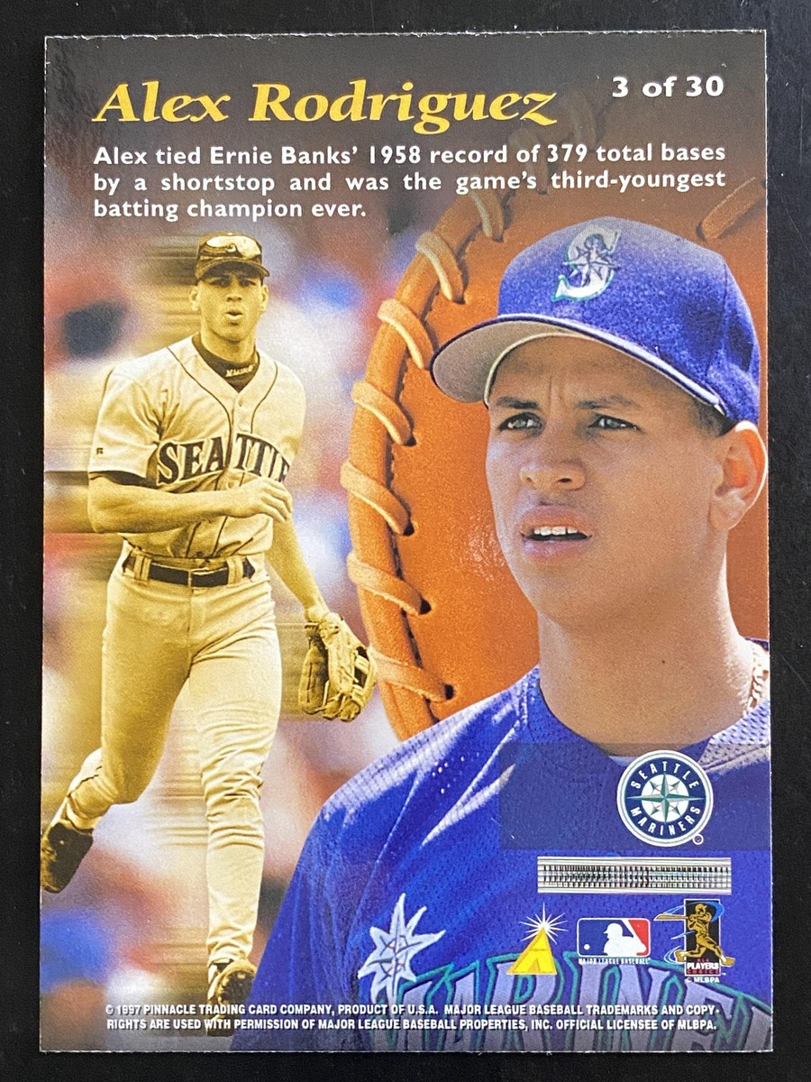 Alex Rodriguez 1997 Pinnacle Mint Collection Baseball Bronze
