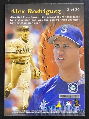 Alex Rodriguez 1997 Pinnacle Mint Collection Baseball Bronze