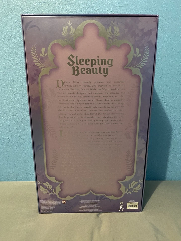 Disney Aurora Sleeping Beauty 60th Anniversary 17” Limited Edition Doll [NRFB] - Image 4 of 4