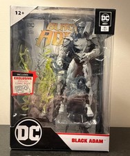 Mcfarlane Toys DC Direct Page Punchers BLACK ADAM w comic Black & White Variant