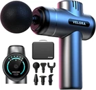 VELORA Mini Massage Gun, Pocket-Sized Deep Tissue Massager with Carry Case
