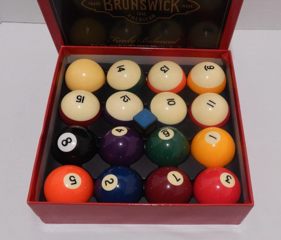 Juego de bolas de bolsillo Brunswick Heritage Foto 3 de 4