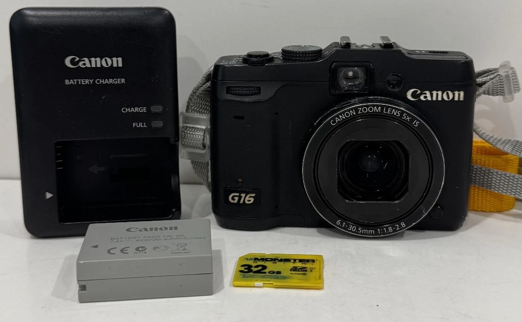 Canon PowerShot G16 Digital Cameras for Sale | Shop New & Used
