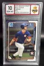 2015 Bowman Draft - Chrome Kyle Tucker #75 (RC)