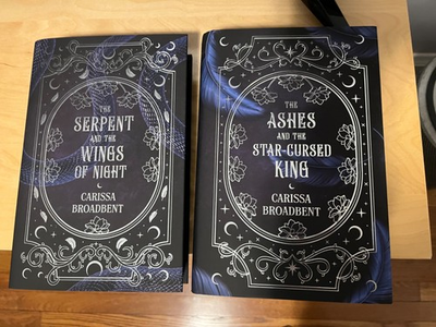 #ad #ad Fairyloot Crowns of Nyaxia duology by Cassandra Broadbent $120.00