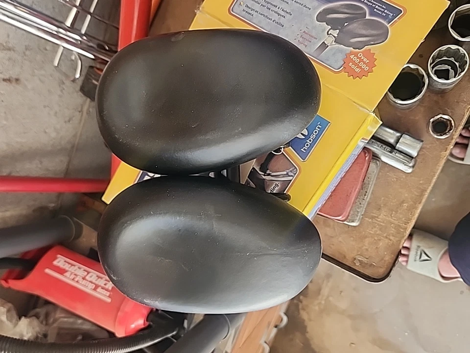 ¡ENVÍO GRATUITO! Asiento de ciclismo Hobson Easyseat ajustable dividido negro Foto 4 de 4