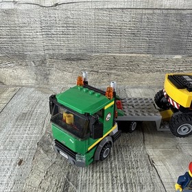 LEGO- CITY- EXCAVATOR TRANSPORTER- 4203- 100% COMPLETE No Box/Manual Read Descri