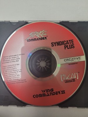 Strike Commander Syndicate Plus Wind Commander 2 PC Game
