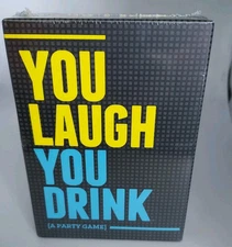 You Laugh You Drink - A Party Game  - DSS Games - New In Original Packaging 