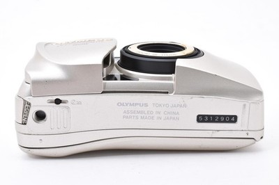 Exc+]Olympus μ mju Zoom 115 Deluxe Gold Point & Shoot Film Camera