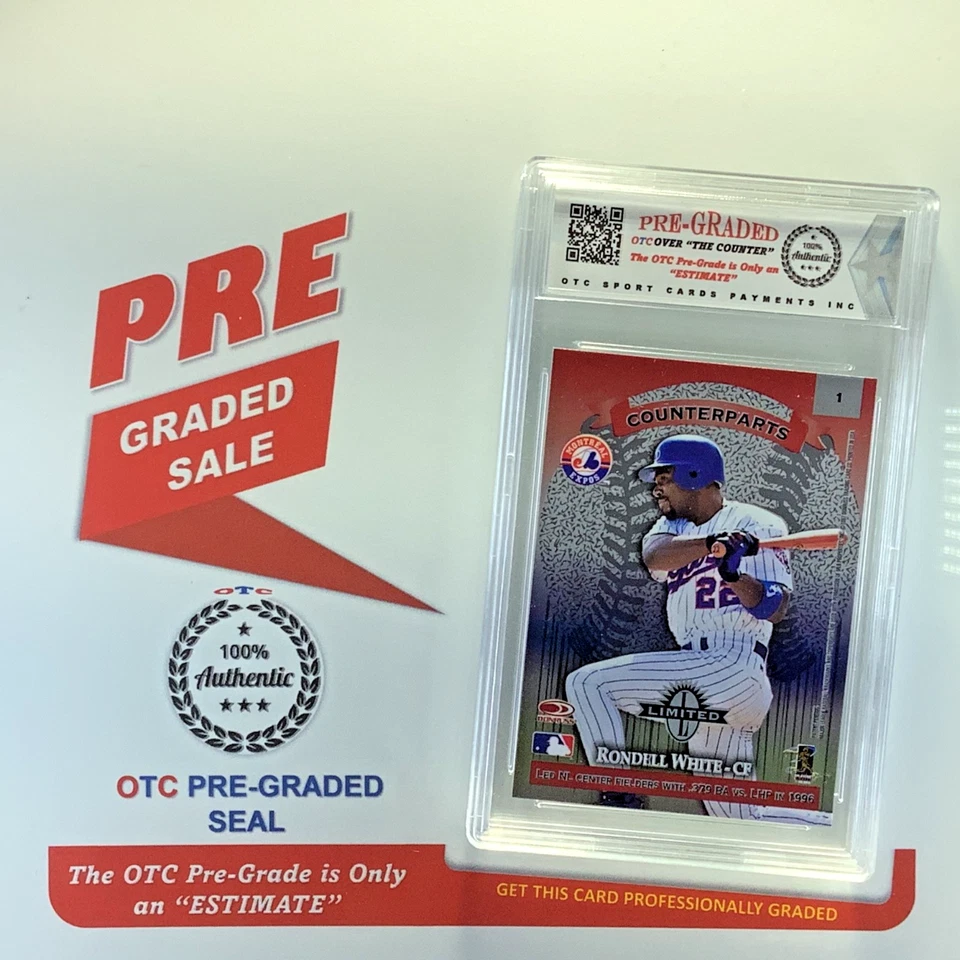 ACEPTANDO OFERTA MÁS BAJA-1997 Donruss Limited #1 K Griffey Jr/R.White Ld. EXPOSICIÓN Foto 2 de 4