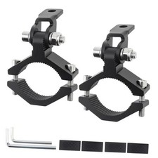 Windance 2pcs Light Bar Mount Bracket Front Fork Fog Light Spotlight Medium