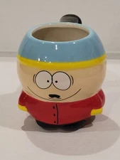SOUTHPARK MUG  SOUTHPARK CARTMAN 3d MUG  ZAK! DESIGNS CARTMAN MOLDED MUG NEW