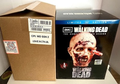 The Walking Dead Complete Season 2 Limited Edition Zombie Head