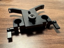 SMALLRIG Support d'Objectif avec Double Pince à Tige 15mm, Bouton Tondeuse Réglable