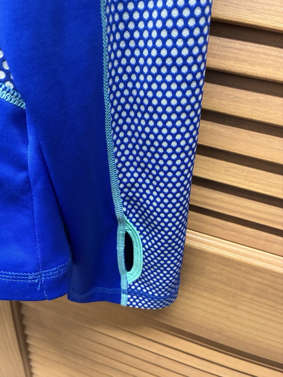 FILA Performance Giacca Donna Tg XL Manica Lunga 1 4 Zip Sport Blu 44”Petto