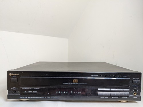 Sherwood CDC-5030R 5 Disc Multi CD Player HiFi Separate - SPARES/REPAIRS Belts - Picture 1 of 6