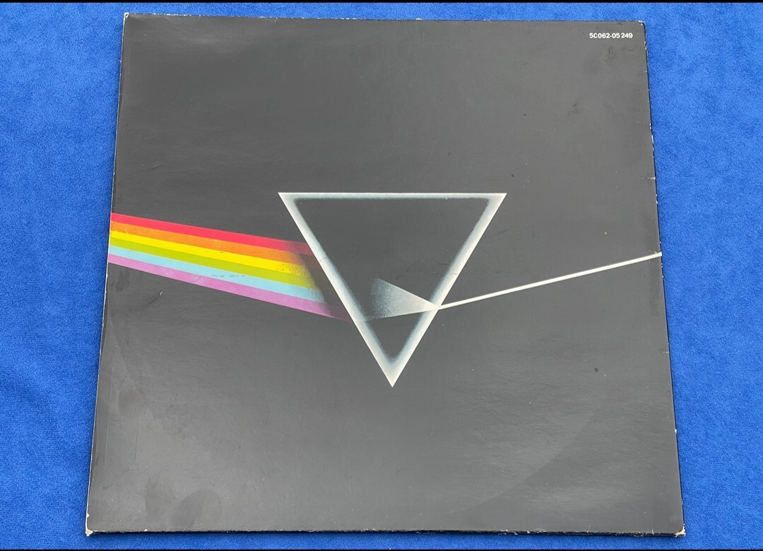 DARK SIDE OF THE MOON by Pink Floyd (Rare White Vinyl 1978 Dutch