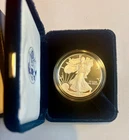 2005-W Proof American Silver Eagle Dollar $1 Box & COA US Mint  BU