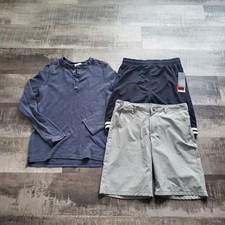 Boy clothing lot size 14/16 Shorts Henley Shirt Scene  Heard Legent Basketball