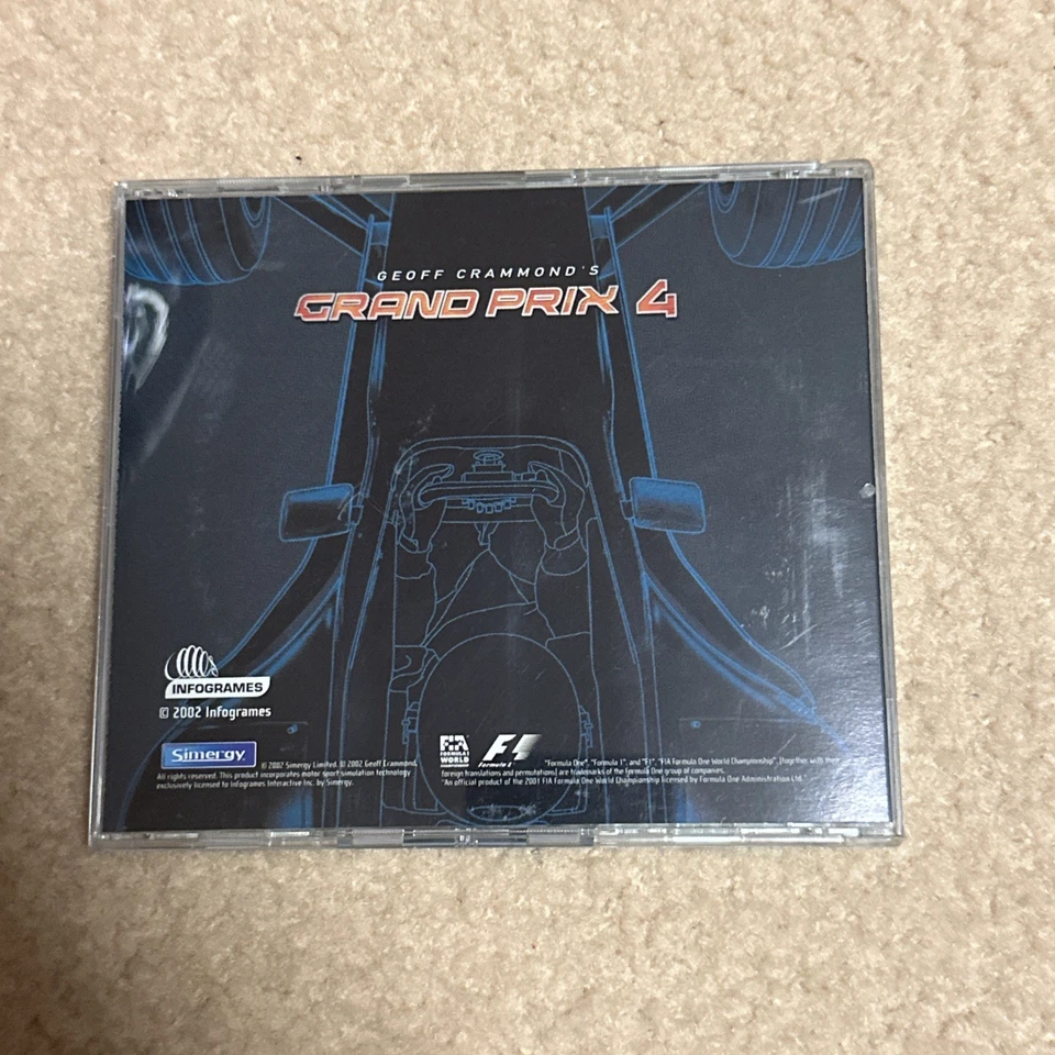 Geoff Crammond's Grand Prix 4 Windows PC CD-ROM Game 2002 Car Racing - Image 2 of 3