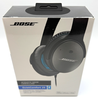 Bose QuiteComfort 25 Wired Headphones - Black for sale online | eBay