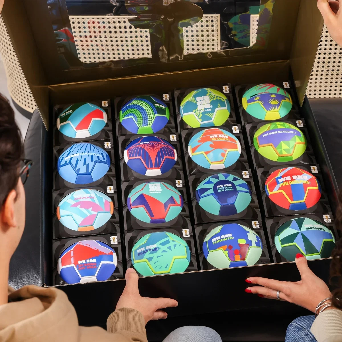 BRAND NEW!!! FIFA World Cup 2026 16-Piece Host Cities - Mini Ball