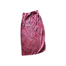 Womens S Vassarette slip burgundy tie dye trim festival boho lace trim chic red