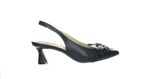 Charles David Womens Avril Black Slingbacks Size 6.5 (7745140)