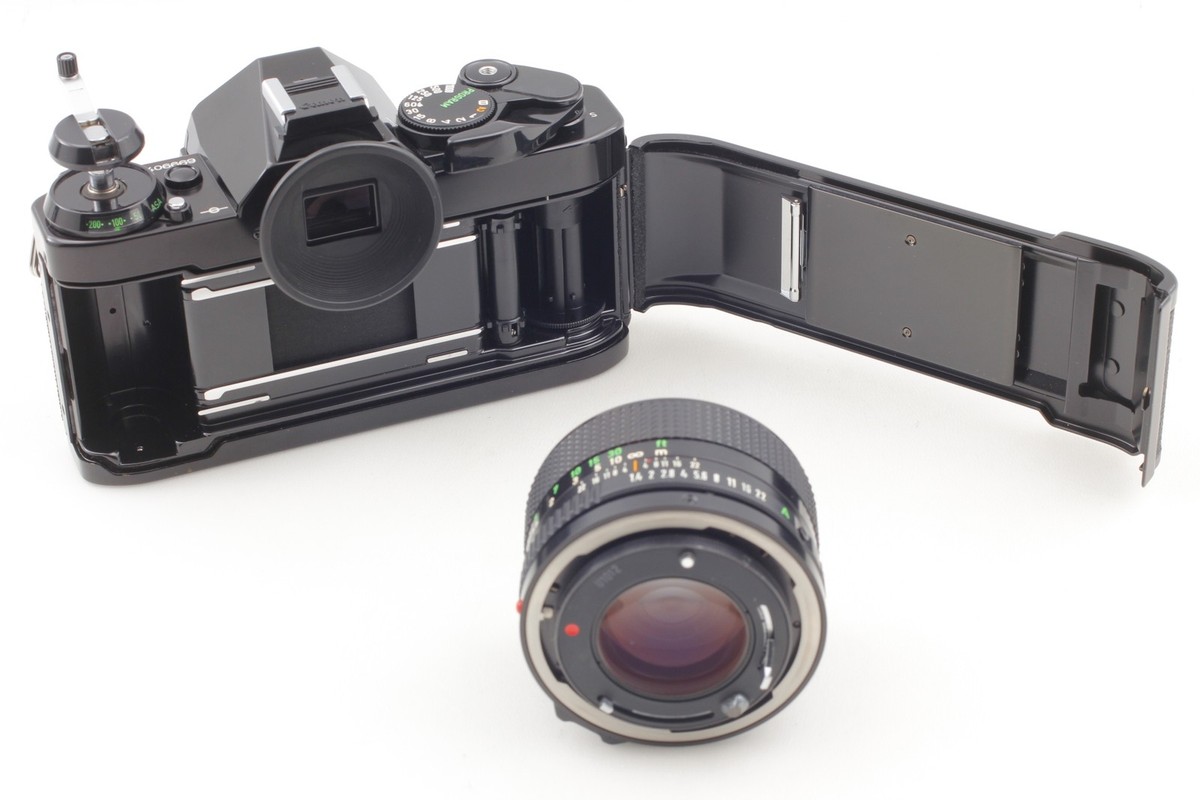 MINT] Canon AE-1 Program Black Film Camera New FD NFD 50mm