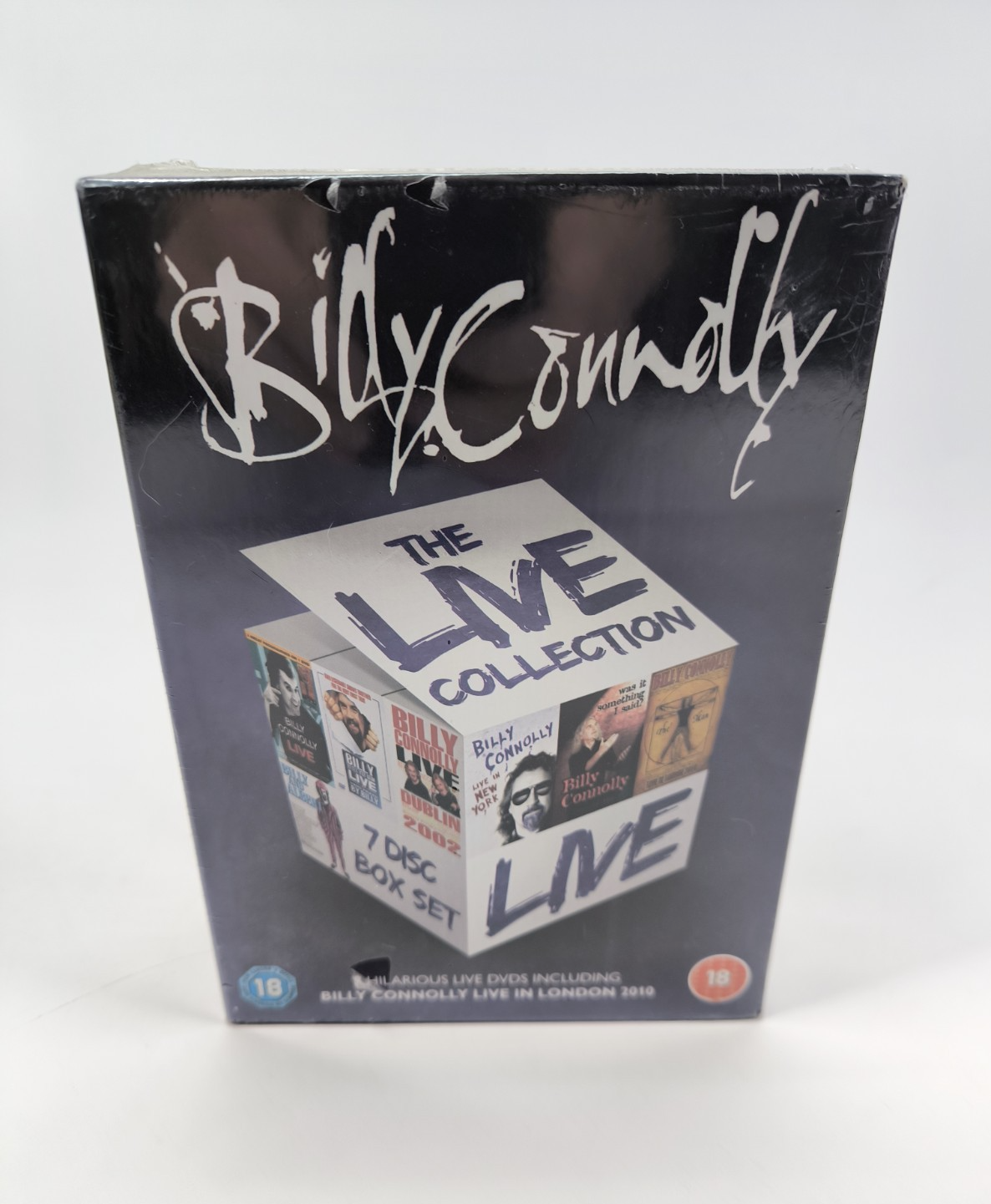 BILLY CONNOLLY THE LIVE COLLECTION 7 DISC BOX SET DVD Stand-Up Comedy New UK R2